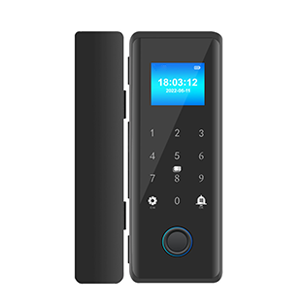 K200 fingerprint glass door lock